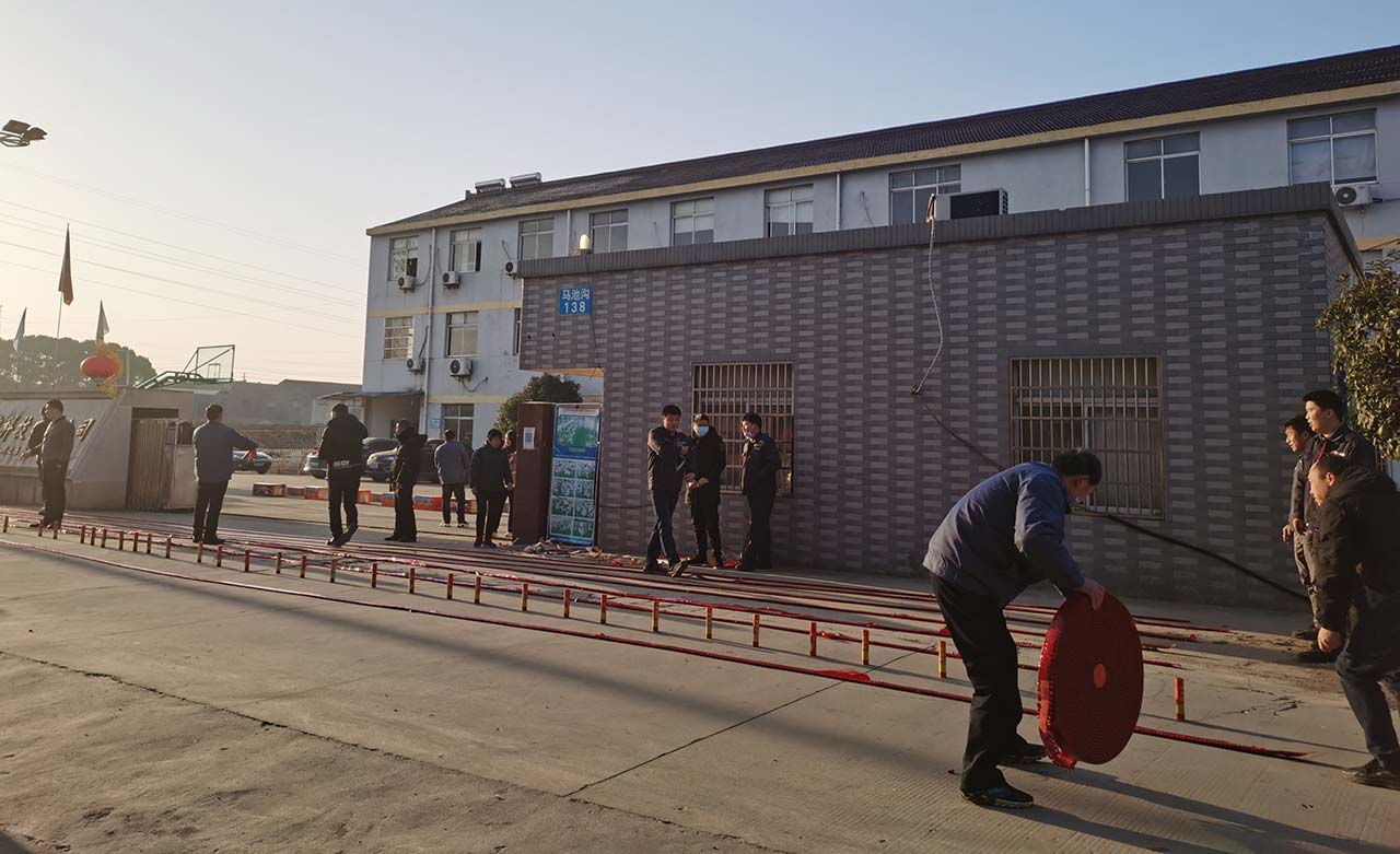 開工放鞭炮 開工放鞭炮