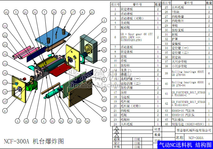 氣動式NC送料機結(jié)構(gòu) 氣動式NC送料機結(jié)構(gòu)